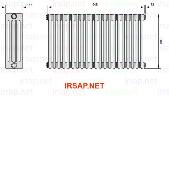 Радиатор IRSAP Tesi 50900/21 T12 CL 01